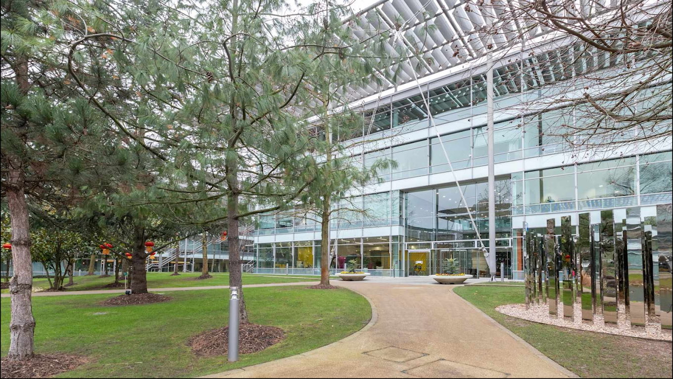 Still Needs a Human, Building 3, Chiswick Park, London